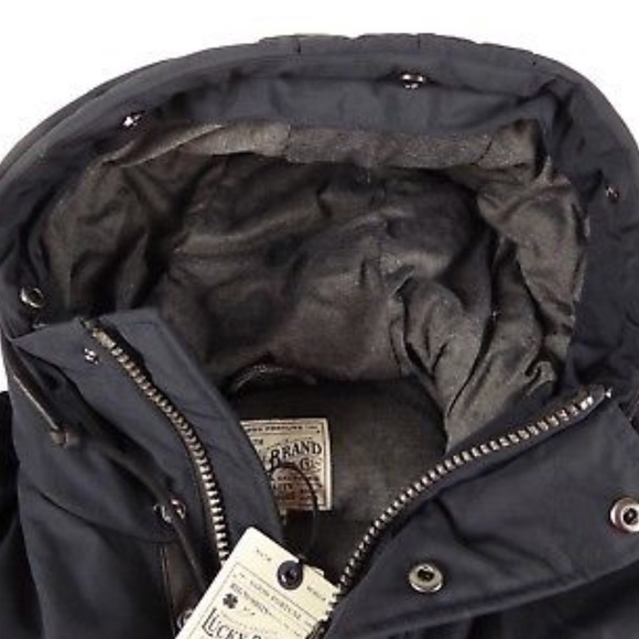 Lucky Brand North Ice Down Parka Faux Fur Trim NWT - Picture 8 of 8